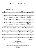 What A Wonderful World (arr. Paul Ayres)