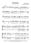 Electricity (SATB) (arr. Craig McLeish) - Choral Score