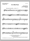 Give Him Praise - Tenor Sax (sub. Tbn 2)