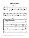 Luminous Body (TTBB) - Vocal Score