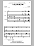 A Servant's Psalm