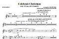 Celebrate Christmas (with O Come, All Ye Faithful) - Bb Trumpet 1