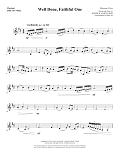 Well Done, Faithful One - Clarinet (sub Viola)
