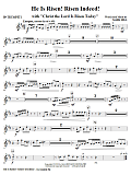 He Is Risen! Risen Indeed! - Bb Trumpet 1