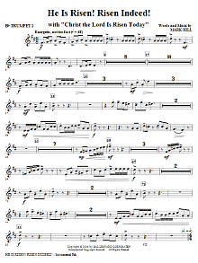 He Is Risen! Risen Indeed! - Bb Trumpet 1 