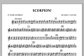 Scorpion! - Bb Tenor Saxophone