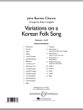 Variations on A Korean Folk Song - Conductor Score (Full Score)