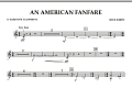 An American Fanfare - Eb Baritone Saxophone