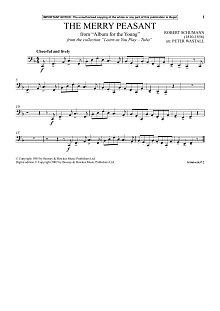 The Merry Peasant (from Album For The Young) (from Learn As You Play Tuba) 