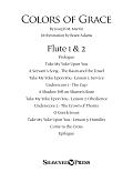Colors of Grace - Lessons for Lent (New Edition) (Orchestra Accompaniment) - Flute 1 & 2