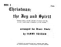 Christmas; The Joy & Spirit- Book 3/Tuba