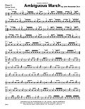 Ambiguous March - Percussion 5