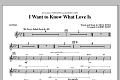 I Want To Know What Love Is - Guitar