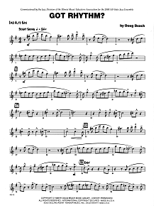 Got Rhythm? - Opt. Bass Clarinet 