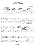 Etude In E Minor