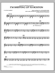 I'm Shipping Up To Boston - Eb Alto Clarinet 