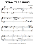 Freedom For The Stallion (arr. Brent Edstrom)