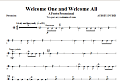 Welcome One And Welcome All - A Festive Processional - Percussion