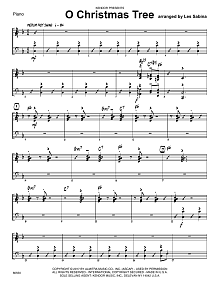 O Christmas Tree - Piano 