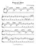 Presto In C Minor, Wq. 114/3, H. 230