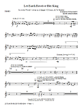 Let Earth Receive Her King - F Horn
