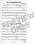 Music from Black Panther (arr. Matt Conaway) - Eb Baritone Sax