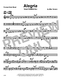 Alegria - Solo Sheet - Trumpet
