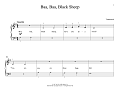 Baa, Baa, Black Sheep (arr. Christopher Hussey)