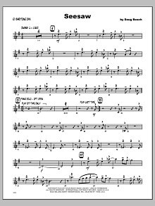 Seesaw - Baritone Sax 