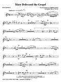 Mary Delivered The Gospel - Bb Clarinet 1