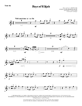 Days of Elijah (arr. David Angerman) - Tenor Sax