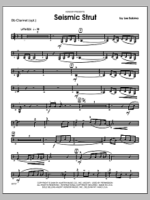Seismic Strut - Bb Clarinet 