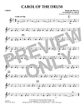 Carol of the Drum - F Horn
