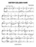 Sister Golden Hair [Jazz version]