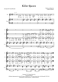 Killer Queen (arr. Craig McLeish) - Full Score