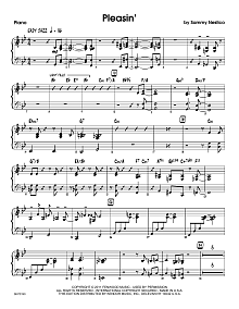 Pleasin' - Piano 