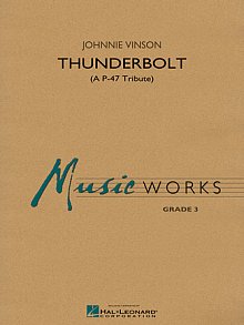 Thunderbolt (A P-47 Tribute) - Conductor Score (Full Score) 