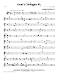 Santa's Coming for Us - Alto Sax