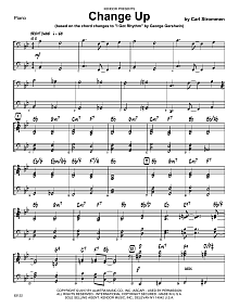 Change Up (based on I Got Rhythm by George Gershwin) - Piano 