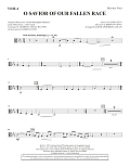 O Savior Of Our Fallen Race (arr. David Angerman) - Viola