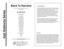Back To Havana - Full Score 