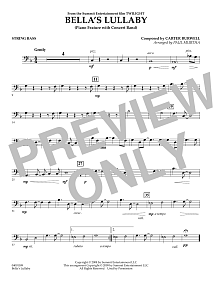 Bella's Lullaby (from Twilight) - String Bass 