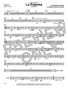 La Paloma (The Dove) - Percussion 6 