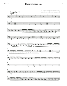 Hoppípolla (arr. Jim McMillen) - Cello 