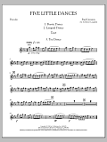 Five Little Dances - Piccolo