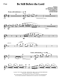 Be Still Before the Lord - Flute