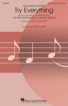 Try Everything (arr. Paul Langford) 