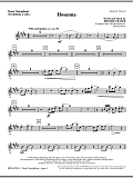 Hosanna - Tenor Sax (sub. Tbn 2)