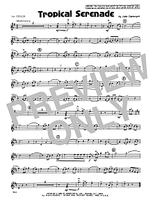 Tropical Serenade - 1st Violin 