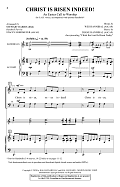 Christ Is Risen Indeed! (An Easter Call To Worship) (arr. Stewart Harris)